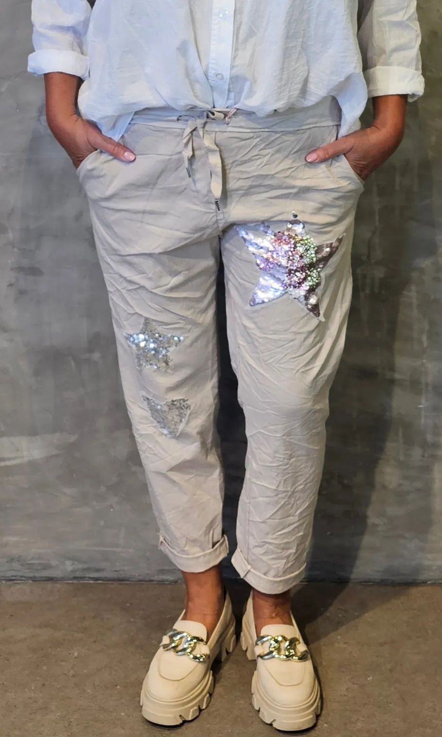 Annica Star Pant Sand