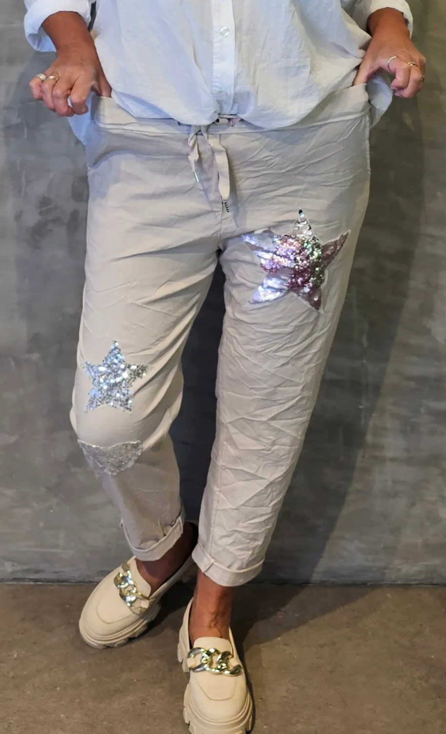 Annica Star Pant Sand