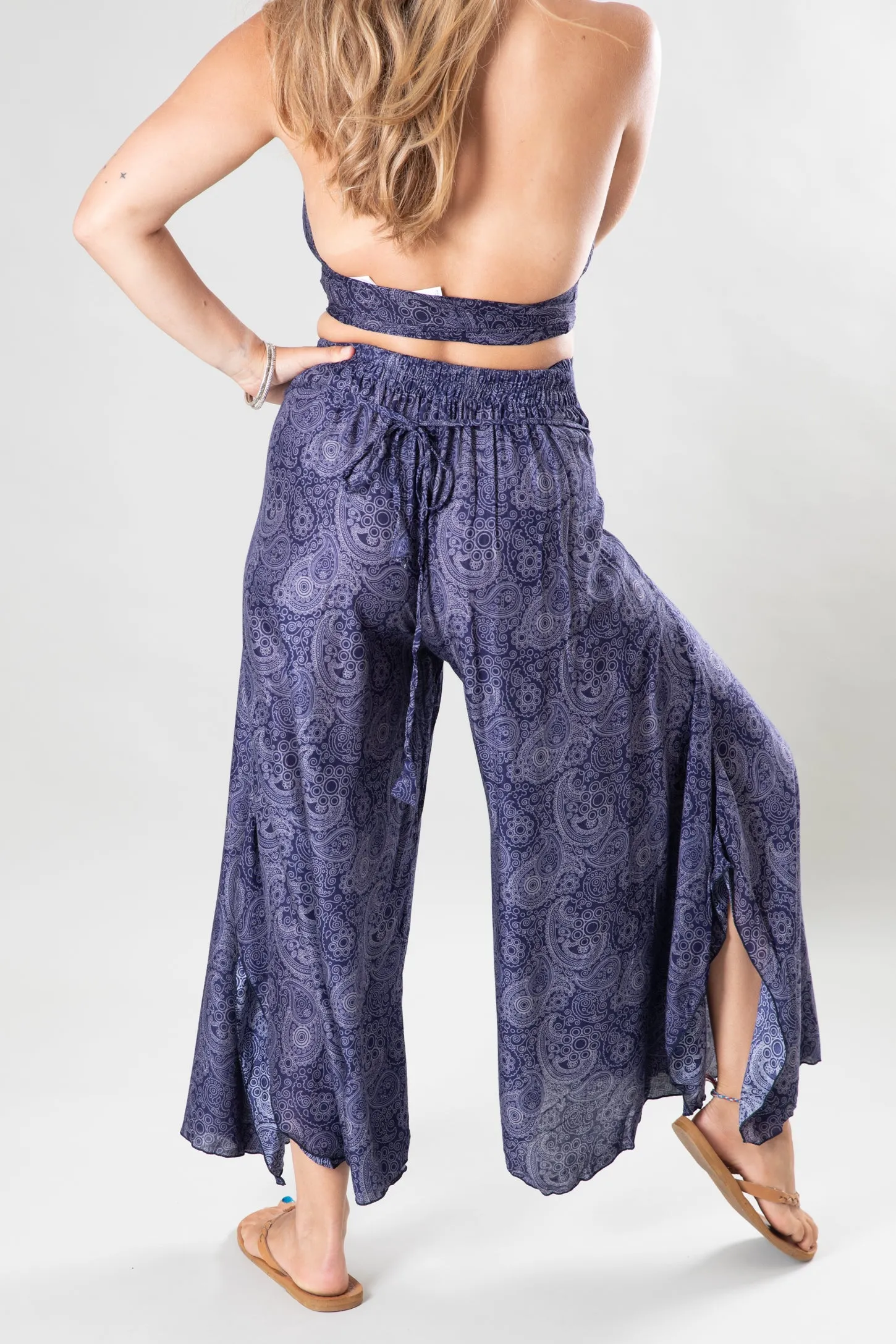 Aria Paisley Gaucho Pants