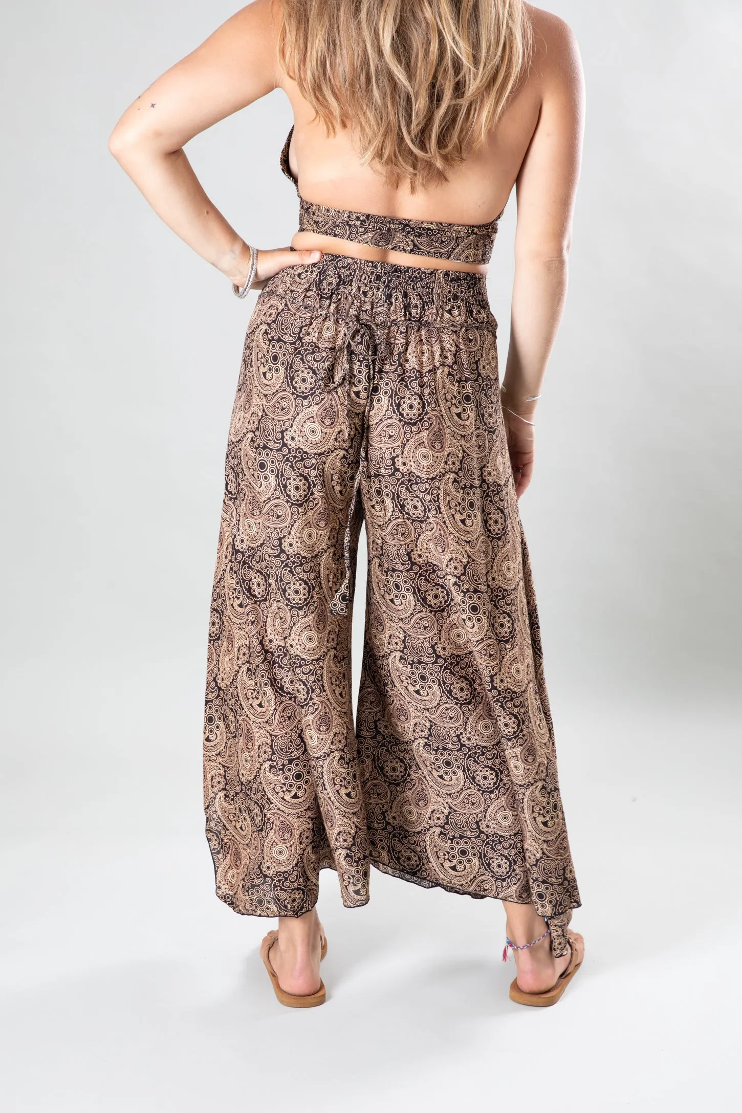 Aria Paisley Gaucho Pants