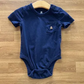 Baby Gap Pocket SS Onesie - 12/18m