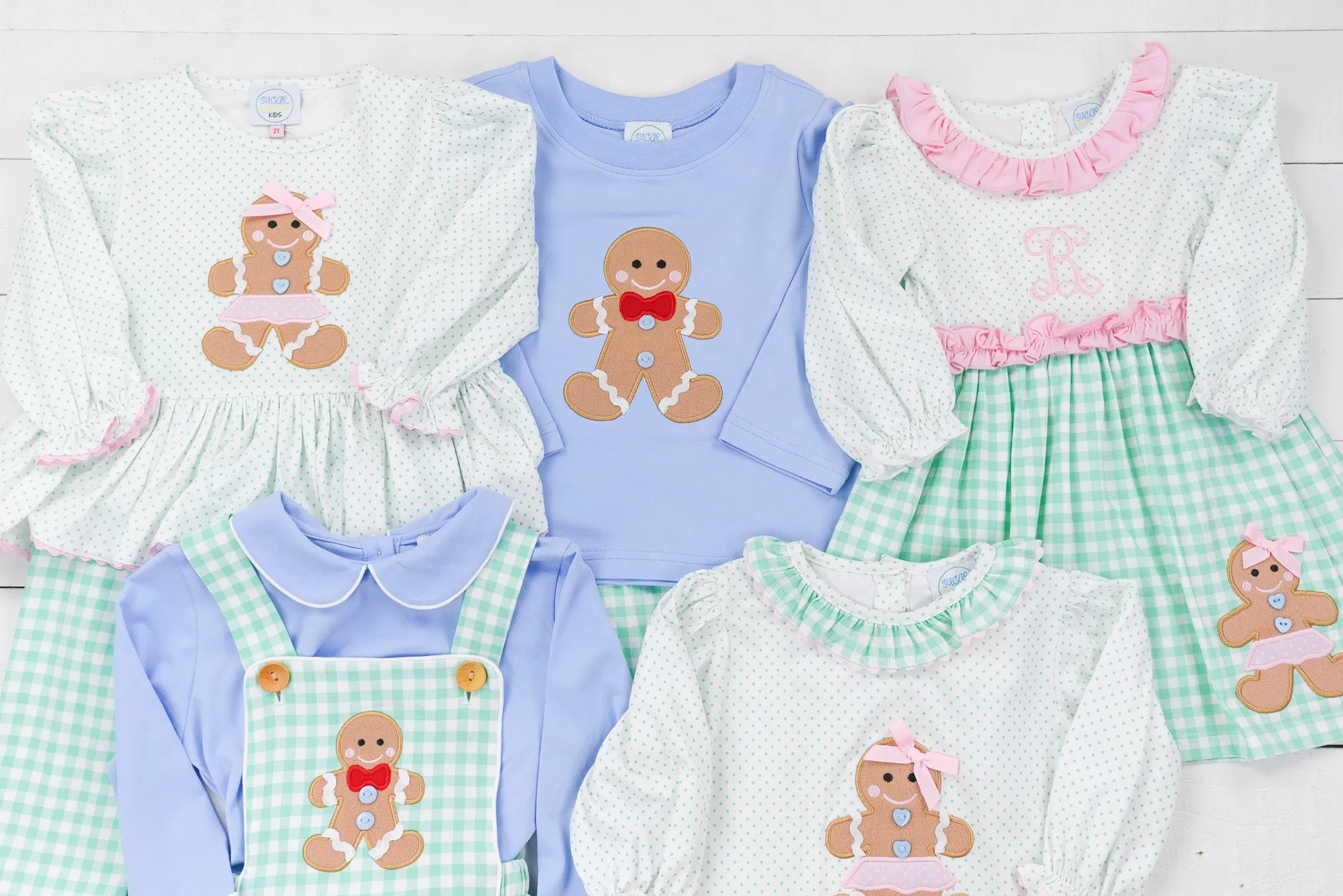 Boys Gingerbread Knits Pant Set