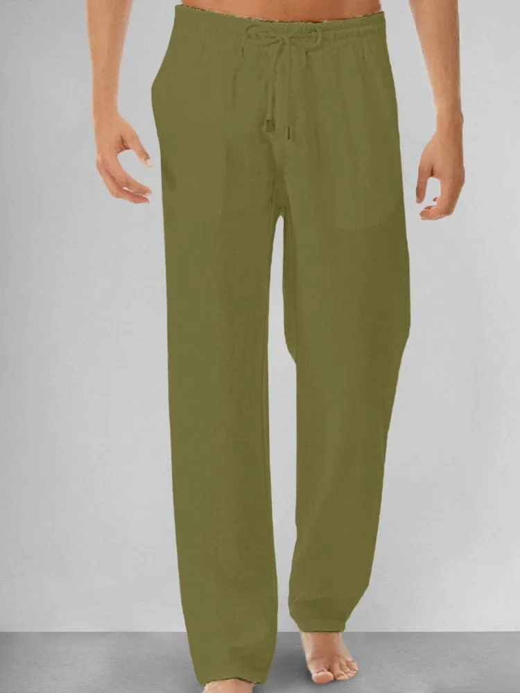 Casual Cotton Linen Pants