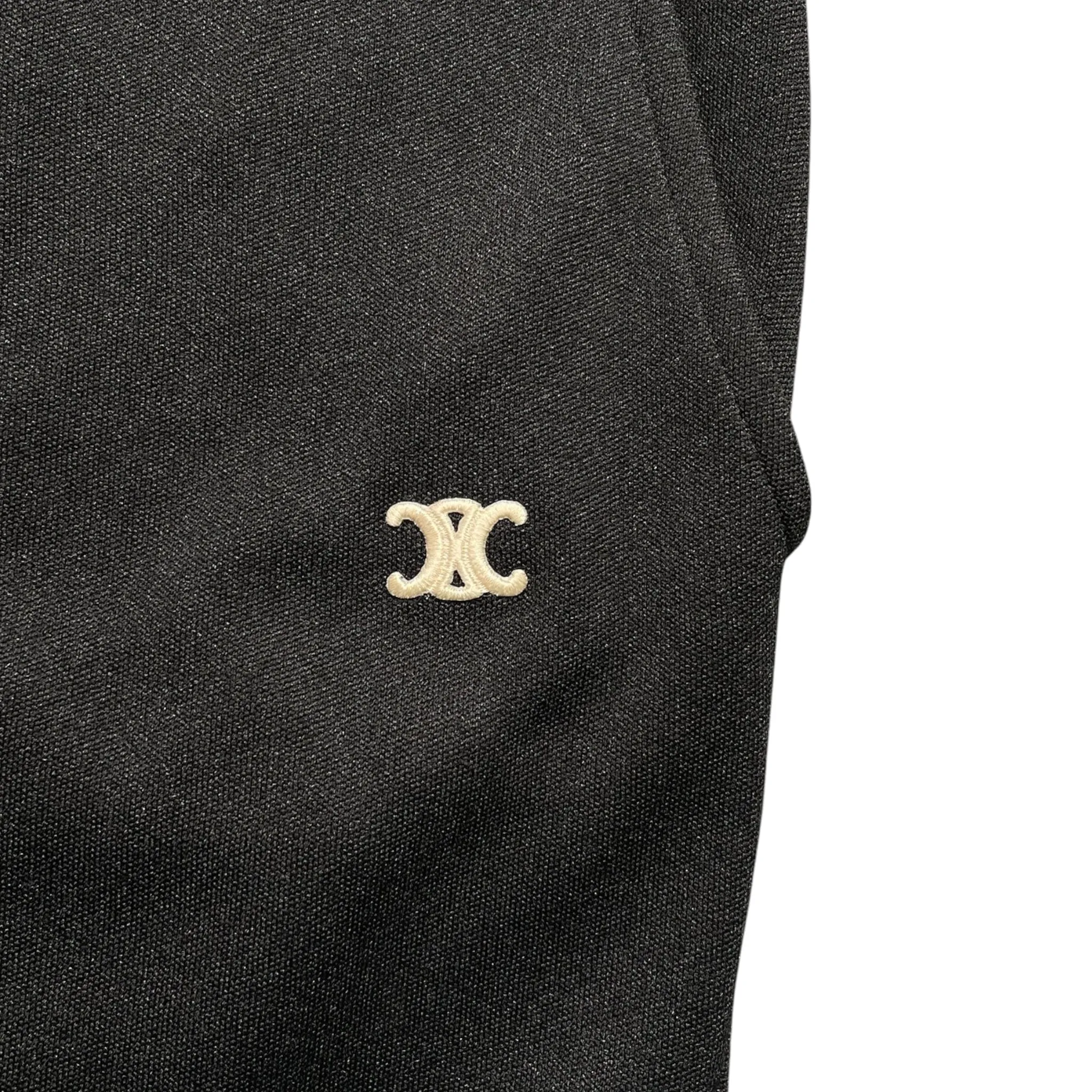 Celine Small Logo Track Pants Black Pre-Owned