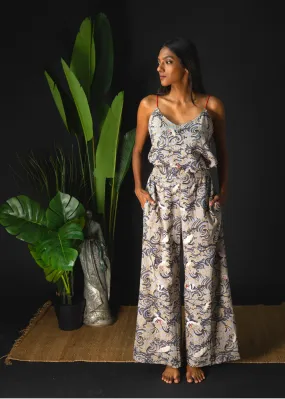 Chhaya Wide Leg Pant - Crayon Cranes