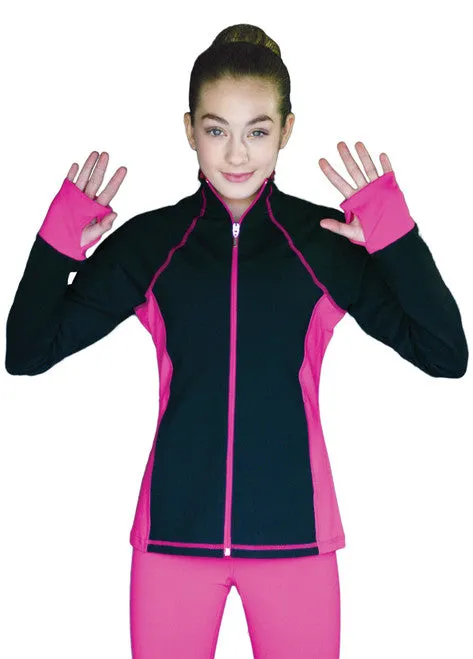 Chloe Noel JS792 Supplex Lycra Contrast Jacket
