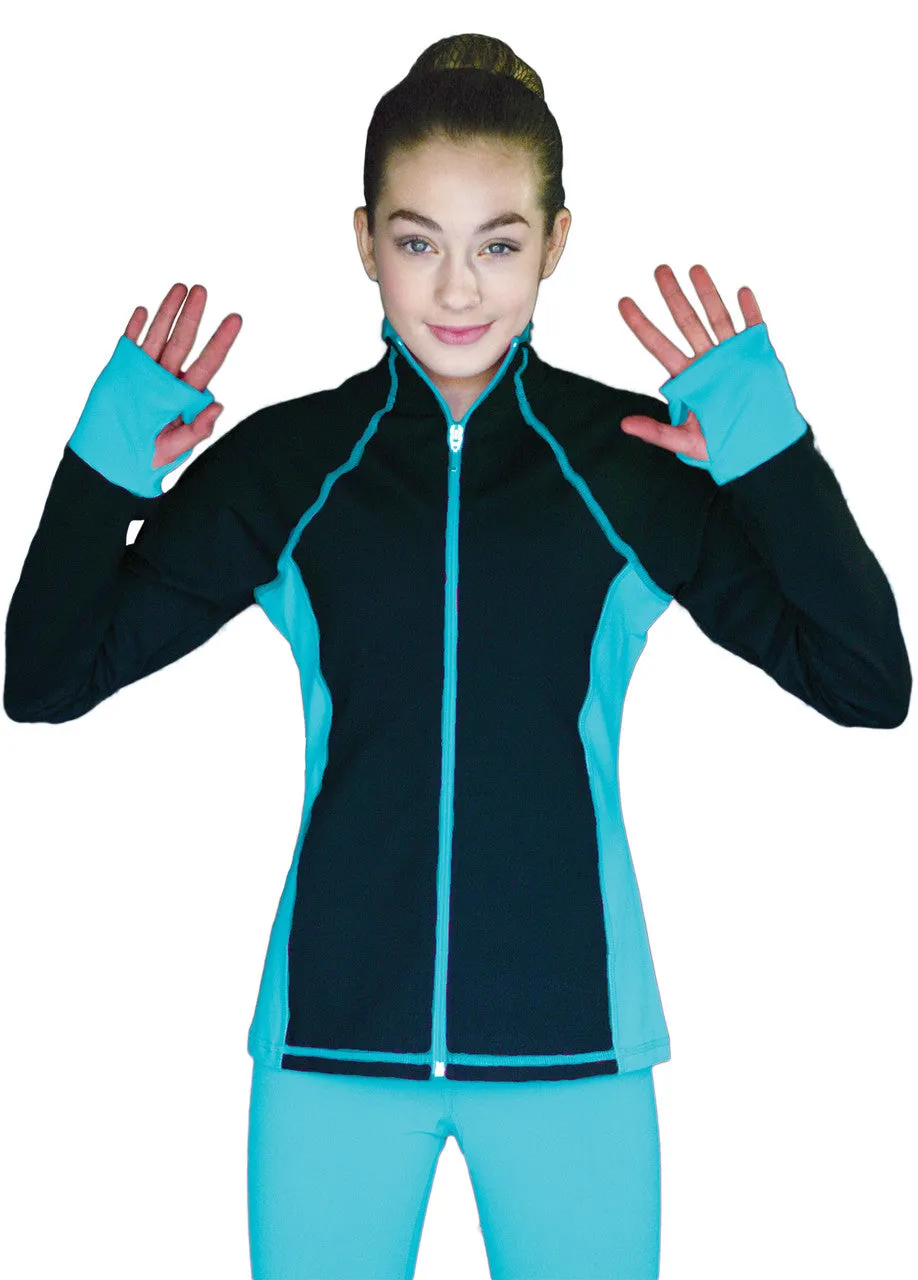 Chloe Noel JS792 Supplex Lycra Contrast Jacket