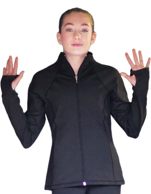 Chloe Noel JS792 Supplex Lycra Contrast Jacket