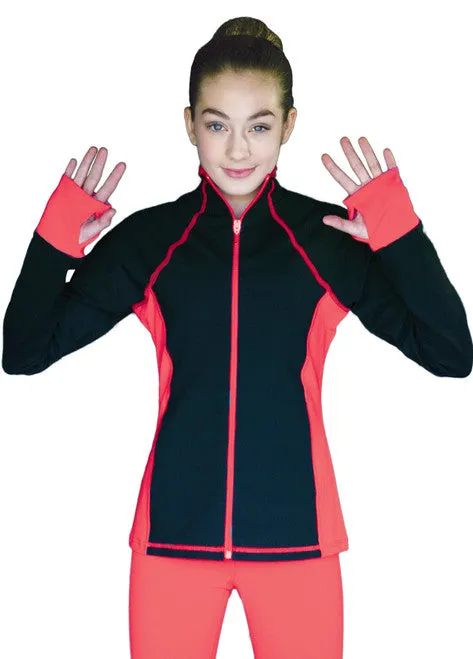 Chloe Noel JS792 Supplex Lycra Contrast Jacket