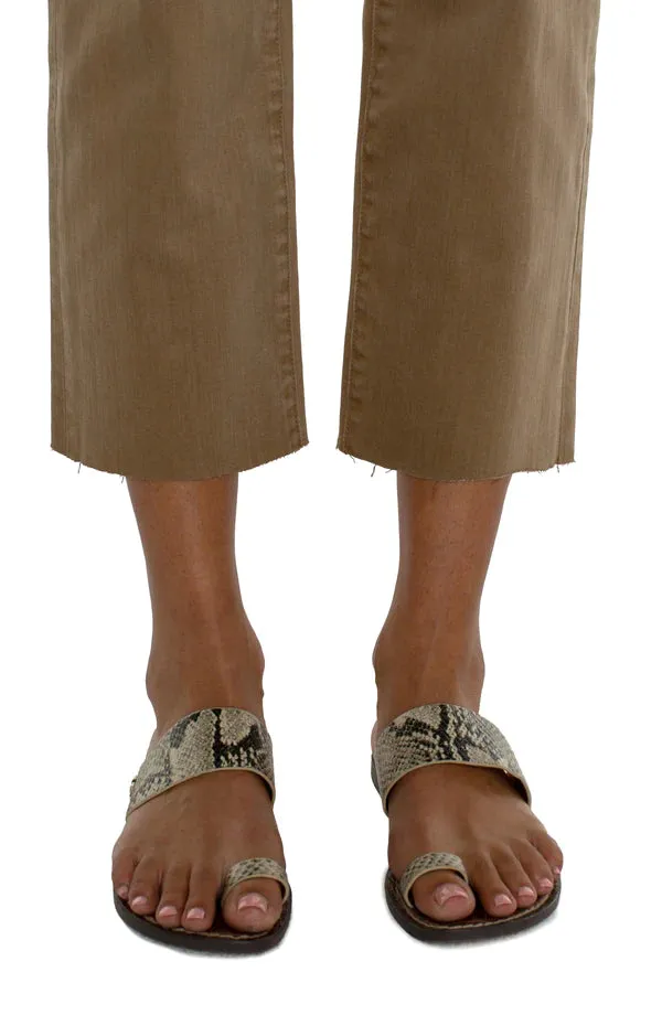 Kennedy Crop Straight Raw Hem 27" Inseam