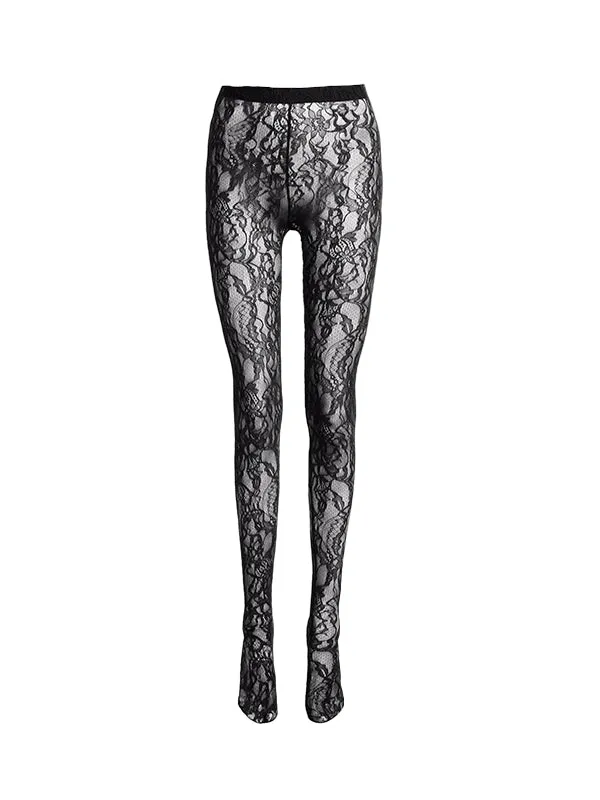 Lace Tight in Black
