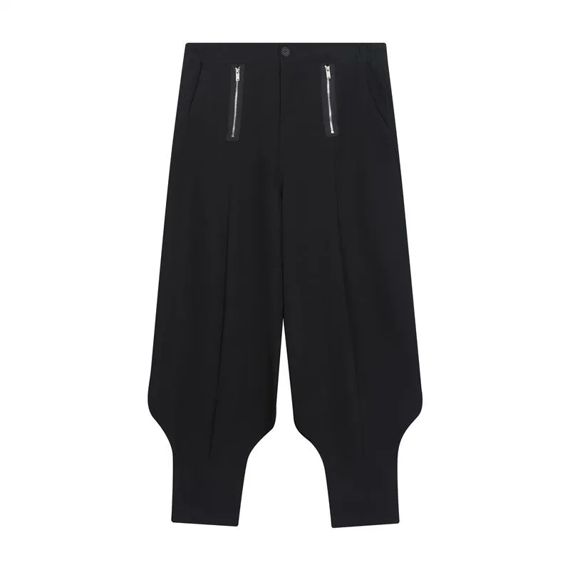 Loose Casual Beamed Bloomers
