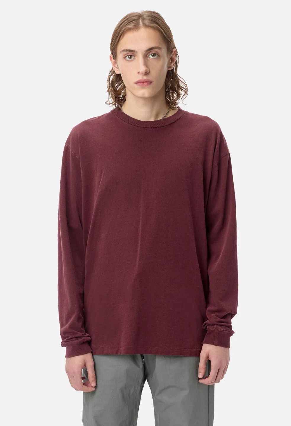 LS University Tee / Oxblood