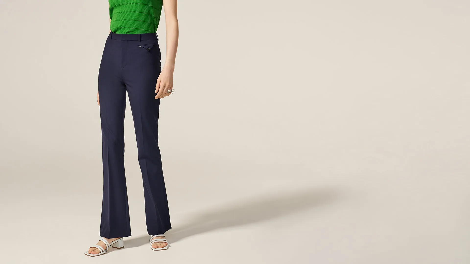 Navy Serena Pant