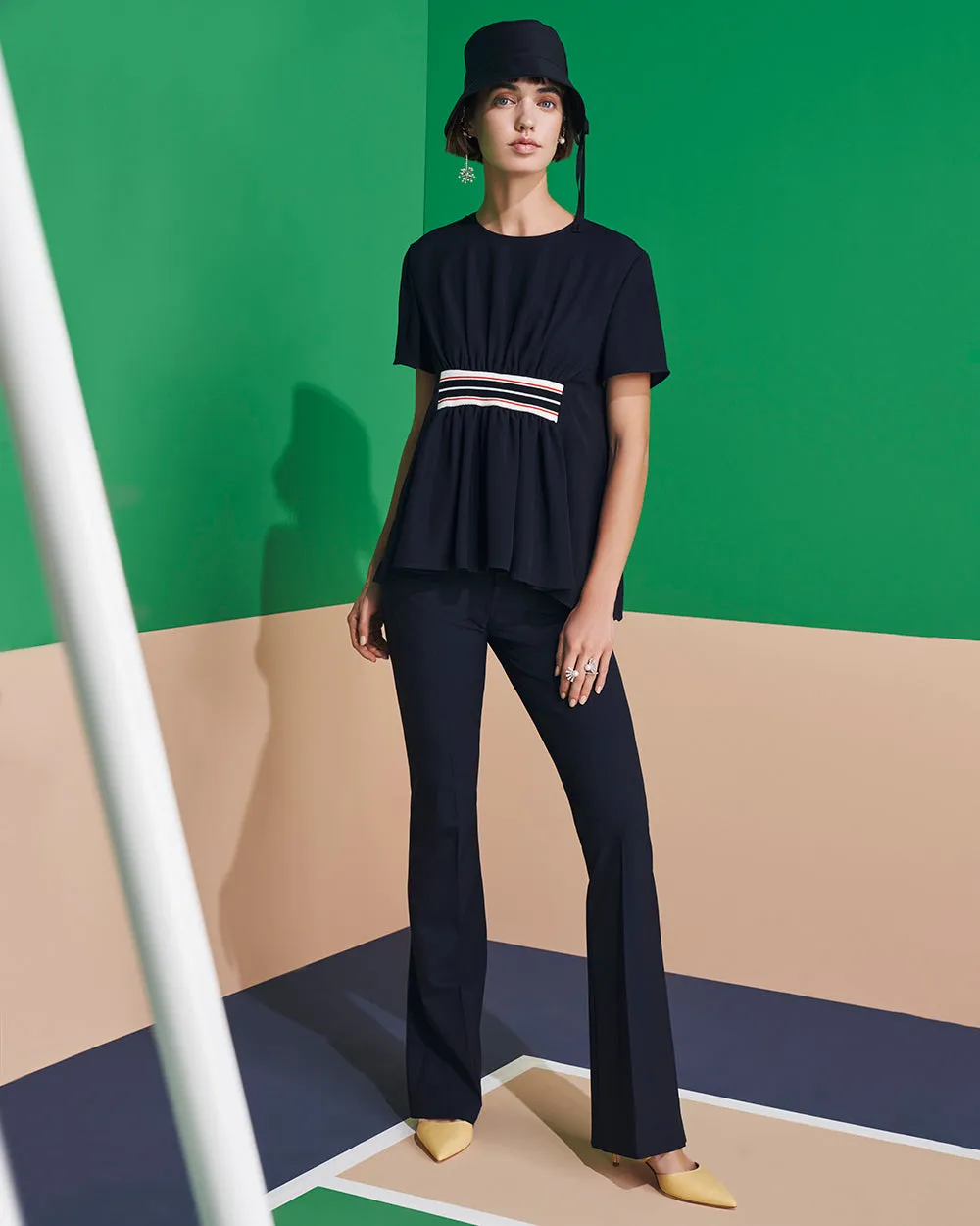 Navy Serena Pant
