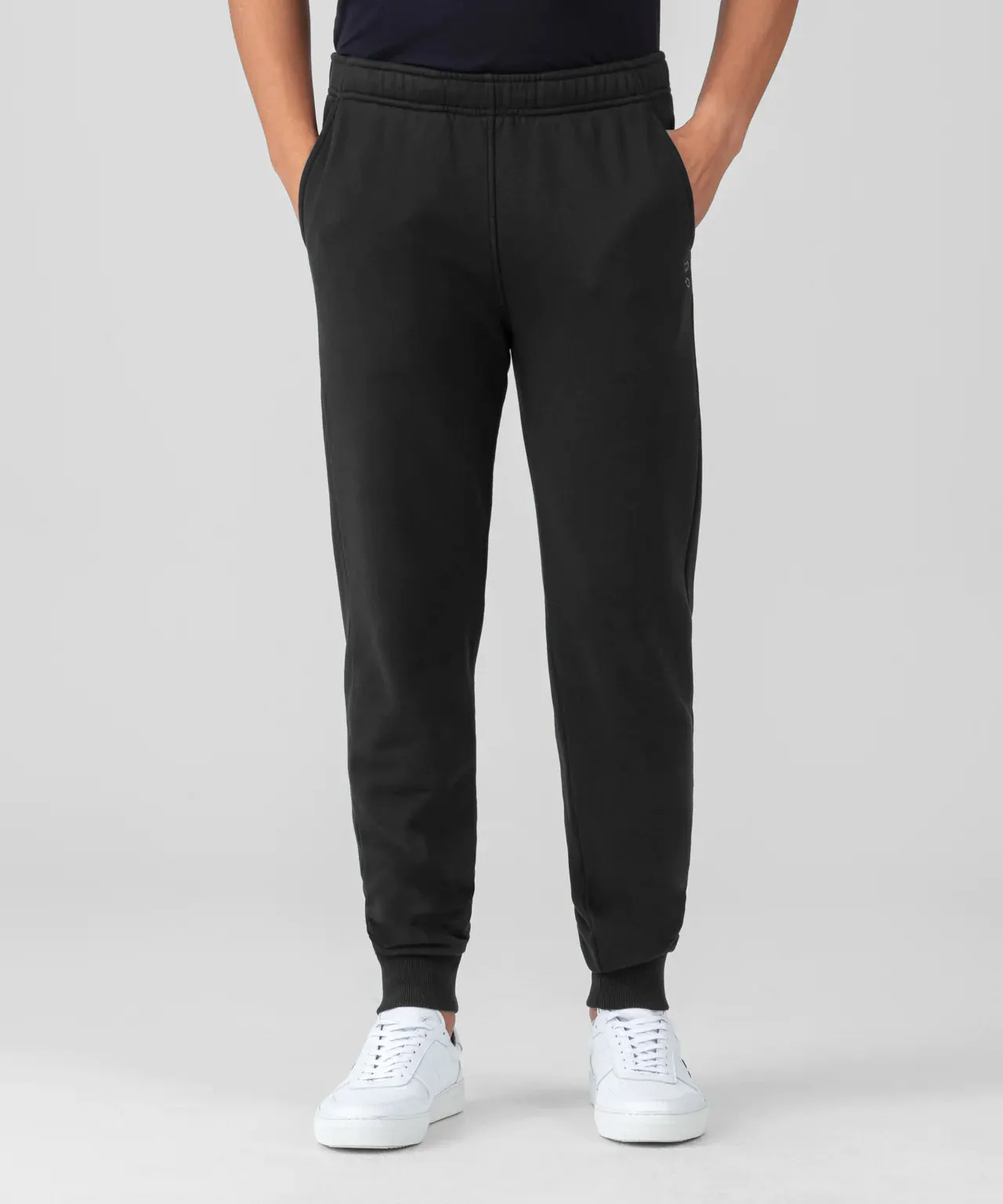 Organic Cotton Jogging Pants: Black