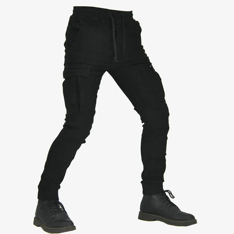 Outdoor Casual Multi-pocket Motorcycle Riding Men's Pants