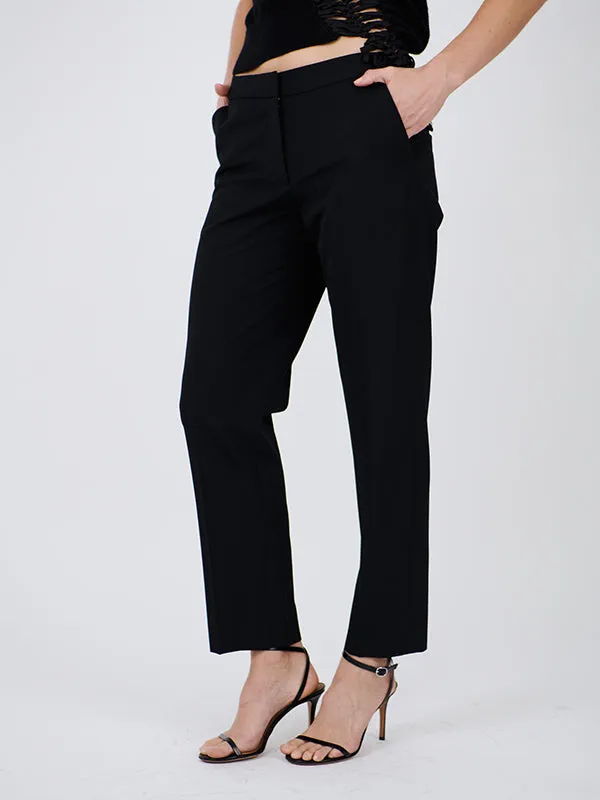 Poumas Pant in Black