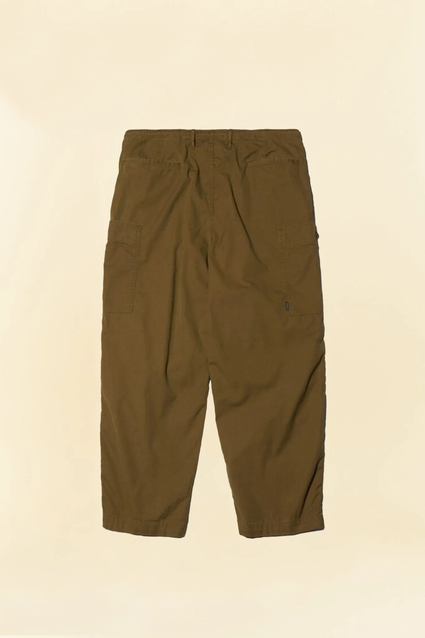 Radiall Clan Wide Fit Khaki Cargo Pants - Comfortable Fit and Durable Design