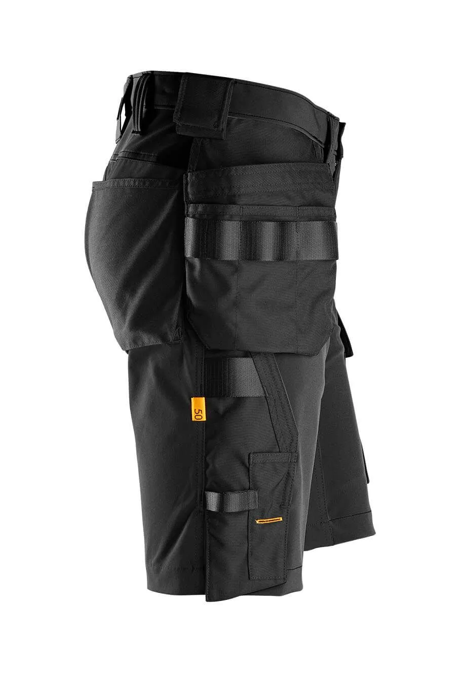 Snickers&#x20;Work&#x20;Shorts&#x20;Holster&#x20;Pockets&#x20;4-Way&#x20;Stretch&#x20;6175&#x20;Black
