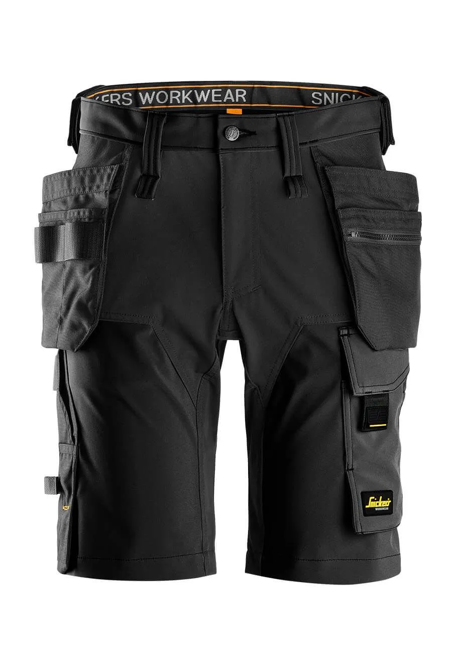 Snickers&#x20;Work&#x20;Shorts&#x20;Holster&#x20;Pockets&#x20;4-Way&#x20;Stretch&#x20;6175&#x20;Black