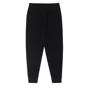 Sunspel Womens Relaxed Track Pants Black