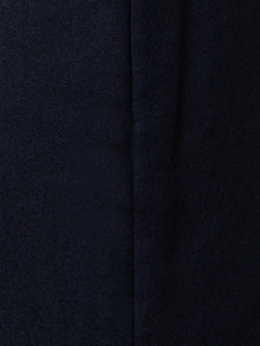 Tapered 7/8 Hose aus Woll-Stretch-Flanell