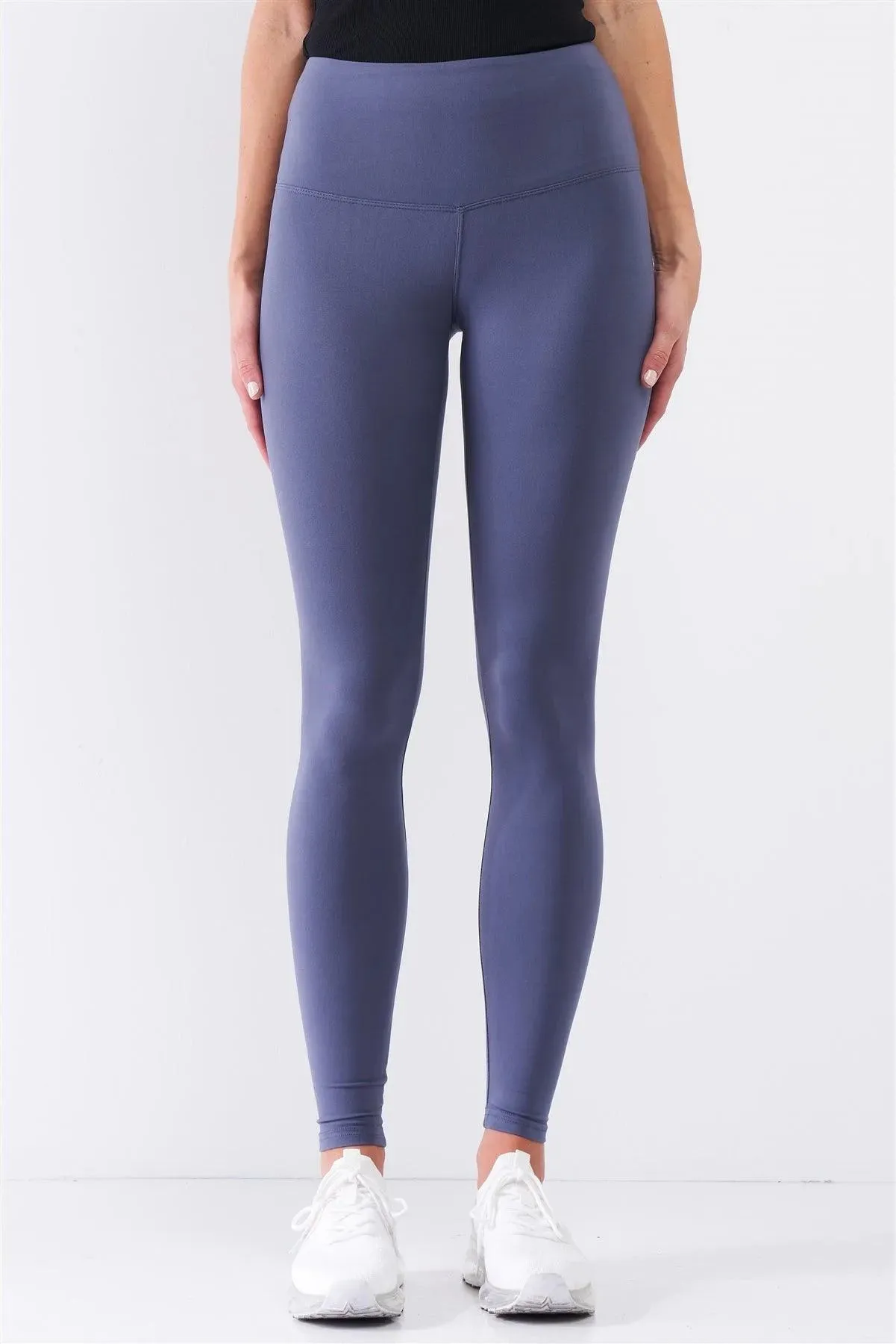 Violet Blue High-Rise Tight Fit Soft Yoga & Work Out Legging Pants /1-2-2-1