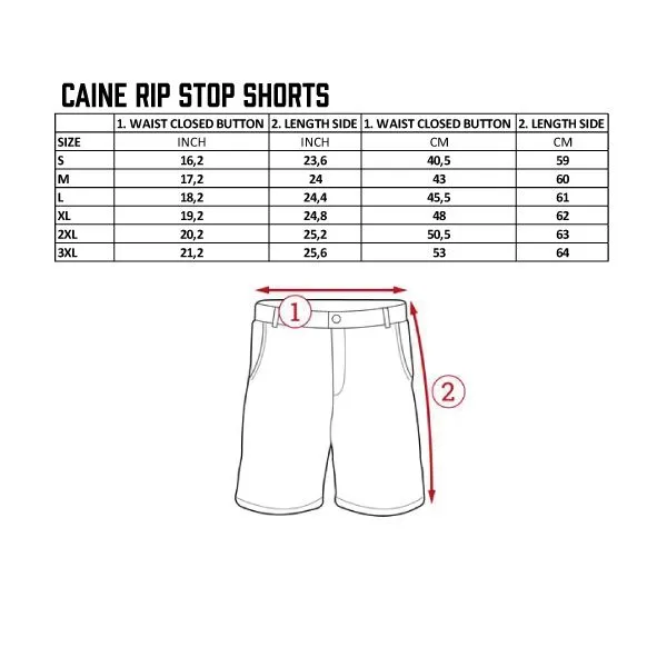 WCC CAINE RIPSTOP CARGO SHORT - OLIVE GREEN