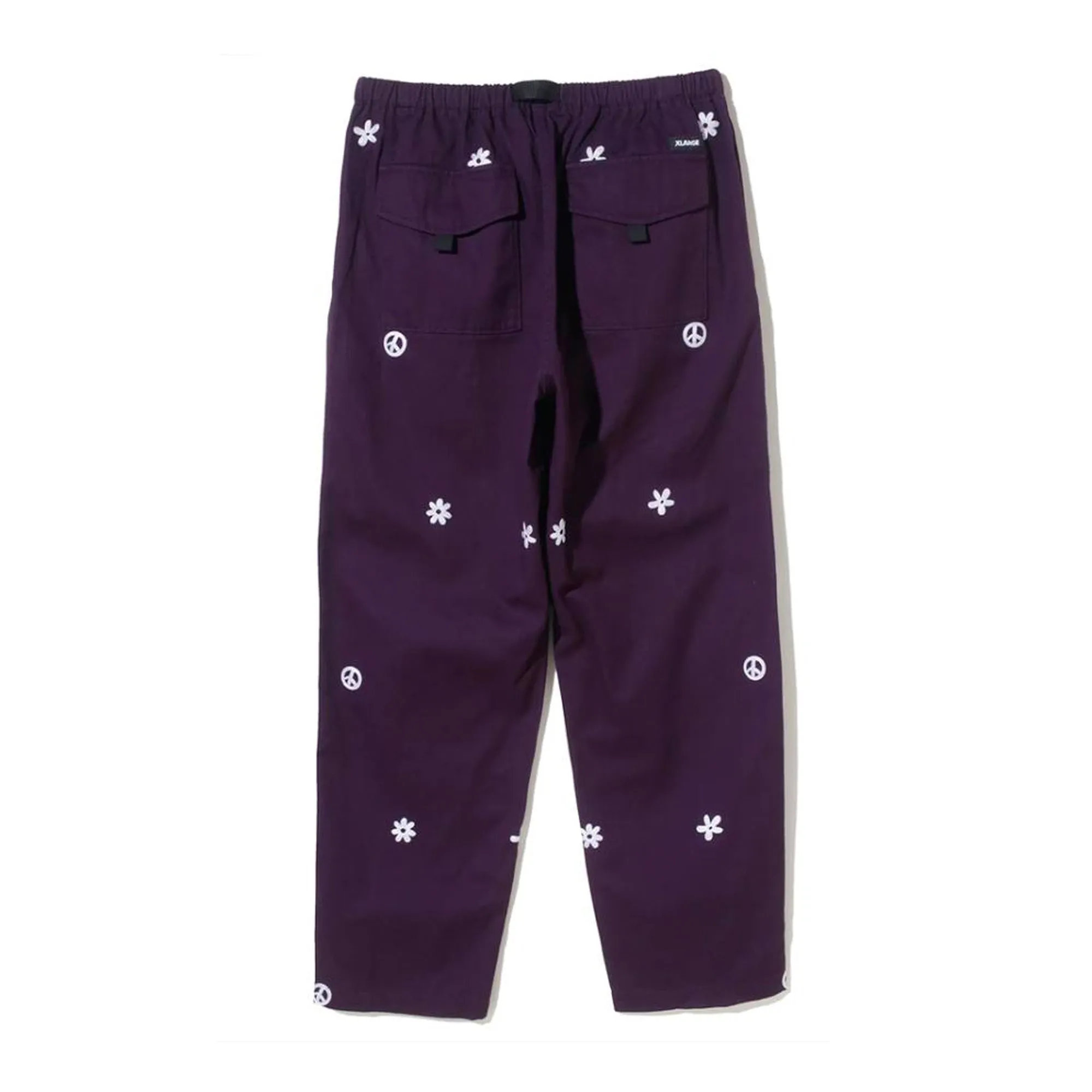 X-Large Mens Peace and Flower Pants