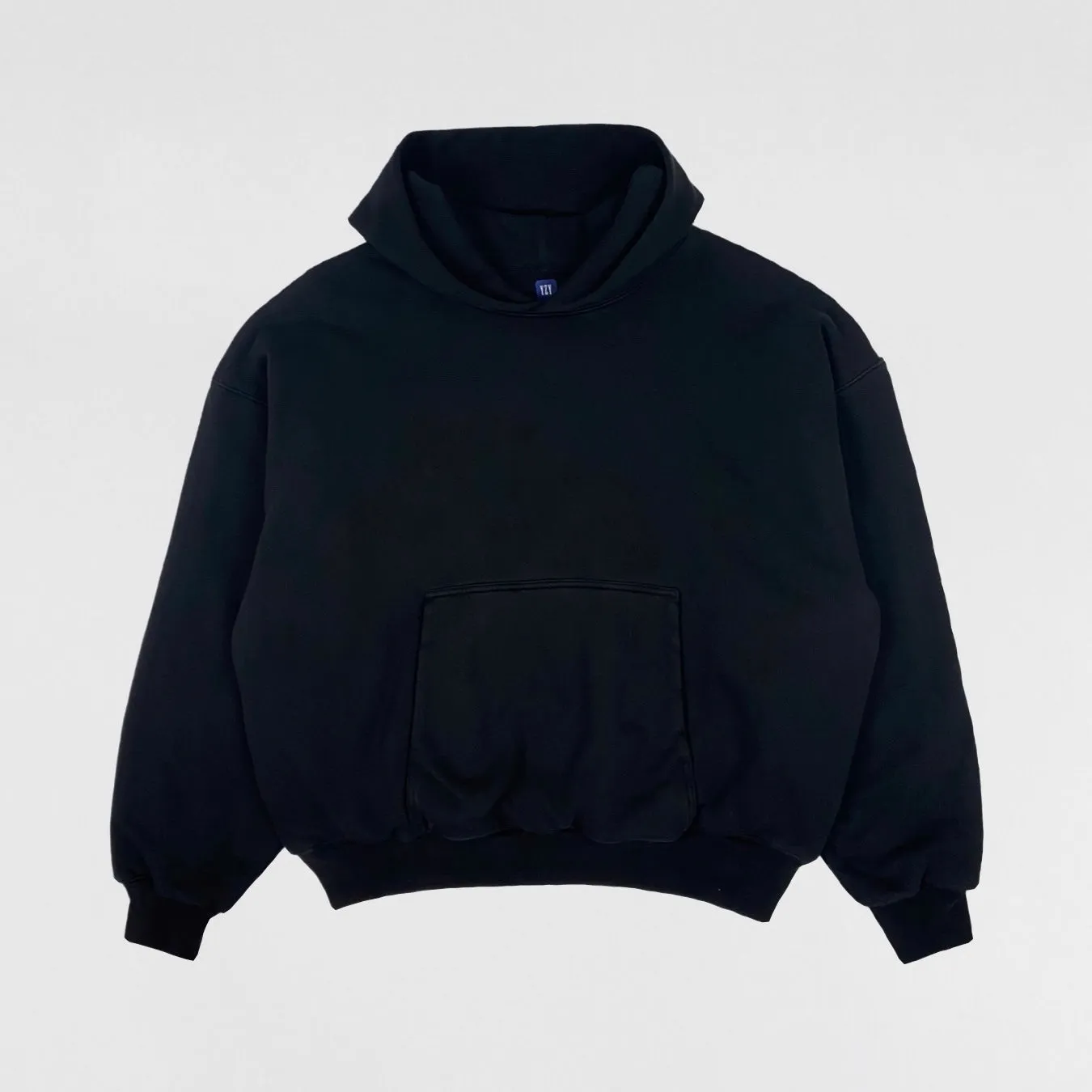 YZY GAP 2021 Double Layered Hoodie In Black